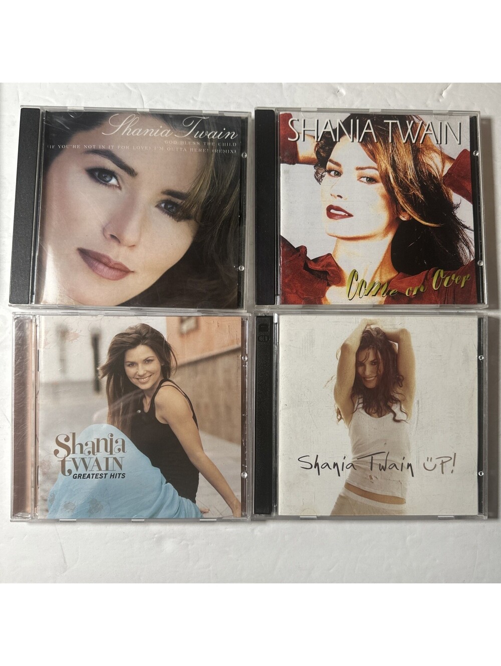 Shania Twain 4CD Lot Come On Over Up! Greatest Hits Country